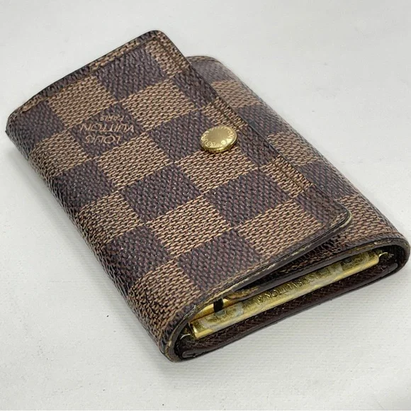 Louis Vuitton Damier Ebene 6 Hook Key Case! LV - Picture 7 of 13